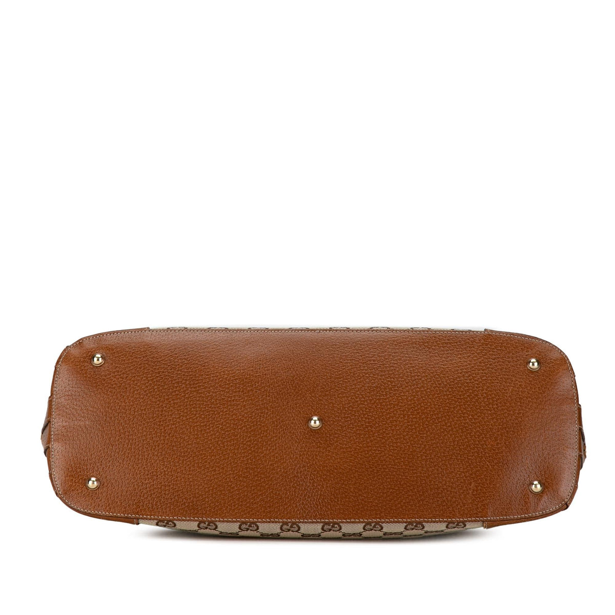 Gucci GG Canvas Dome Nailhead Handbag (SHG-hYHpr2)