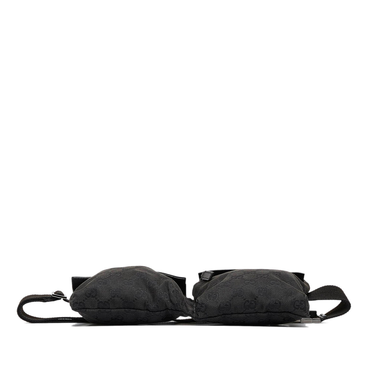 Gucci GG Canvas Double Pocket Belt Bag (SHG-9YRfAM)
