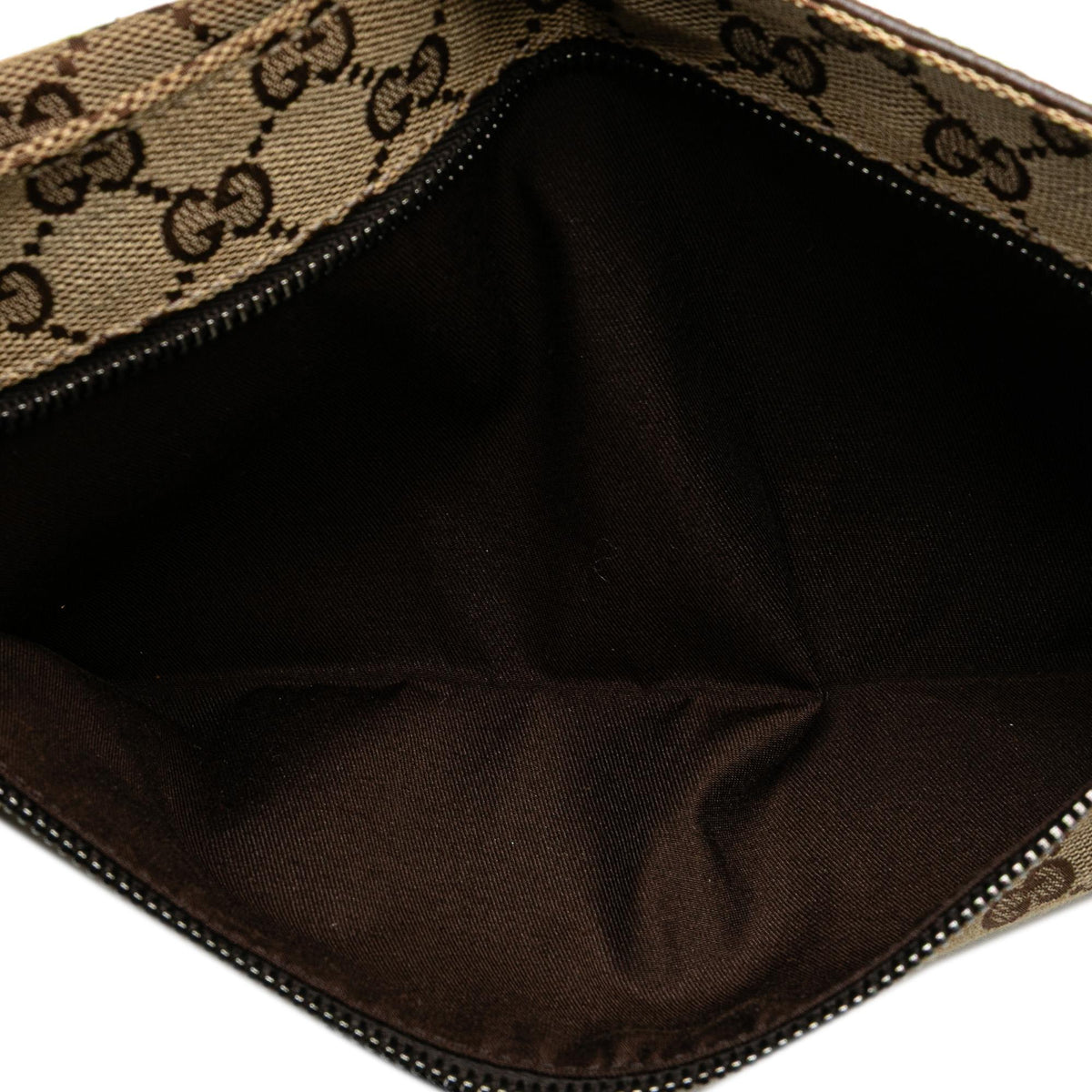 Gucci GG Canvas Double Pocket Belt Bag