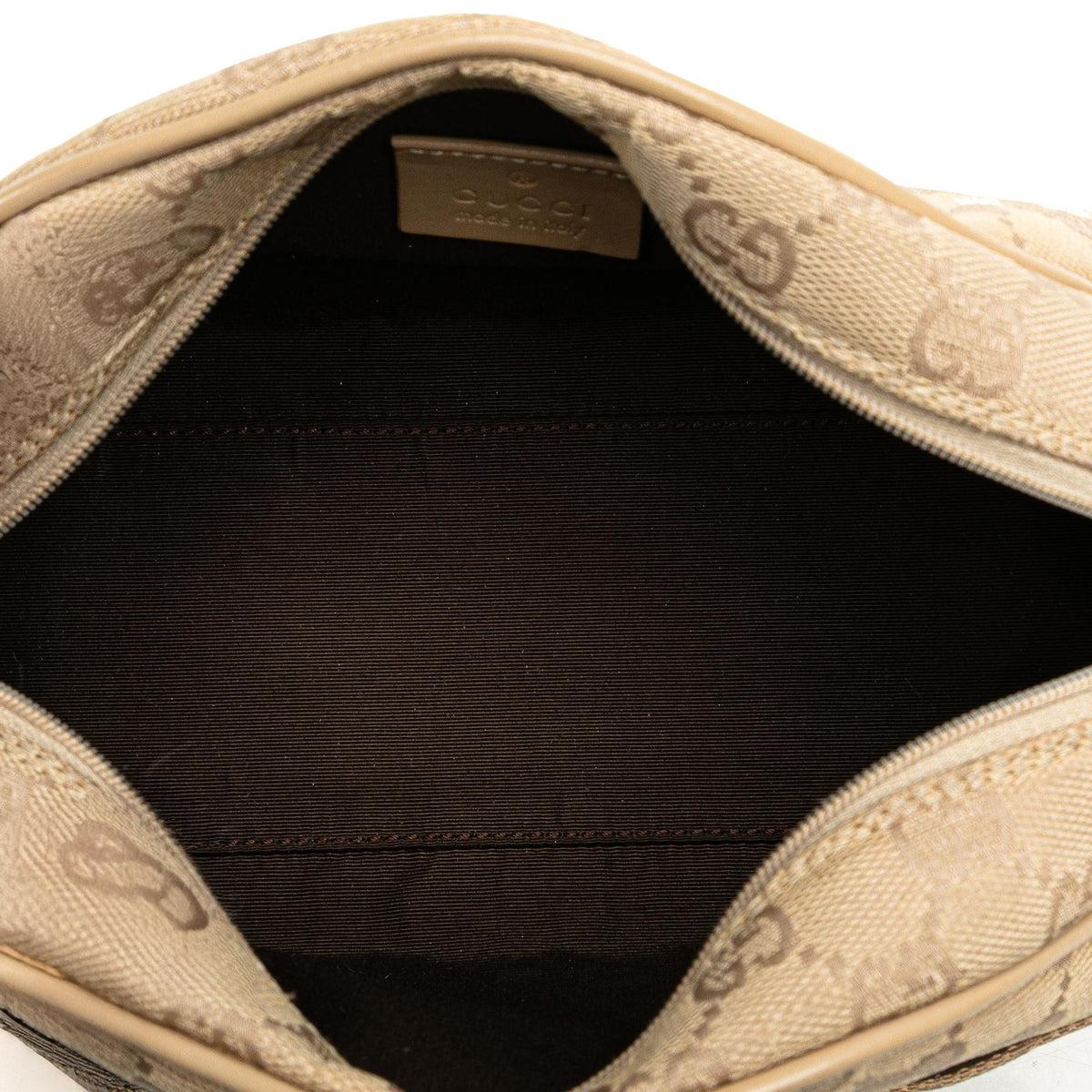 Gucci GG Canvas Half Moon Pochette