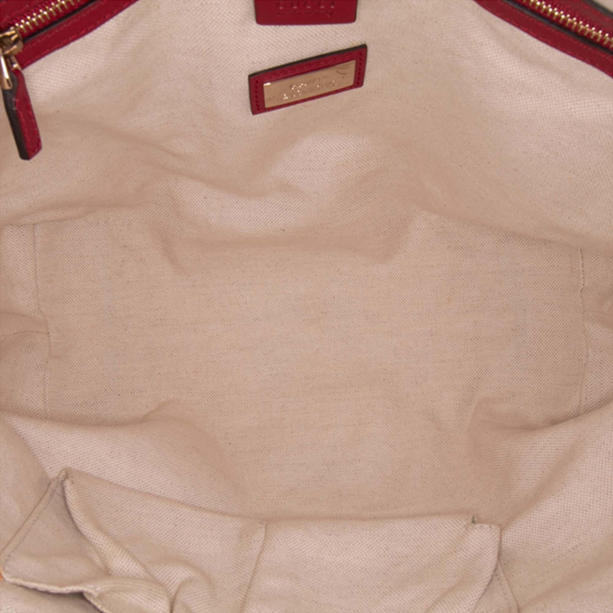 Gucci GG Canvas Heart Bit Satchel