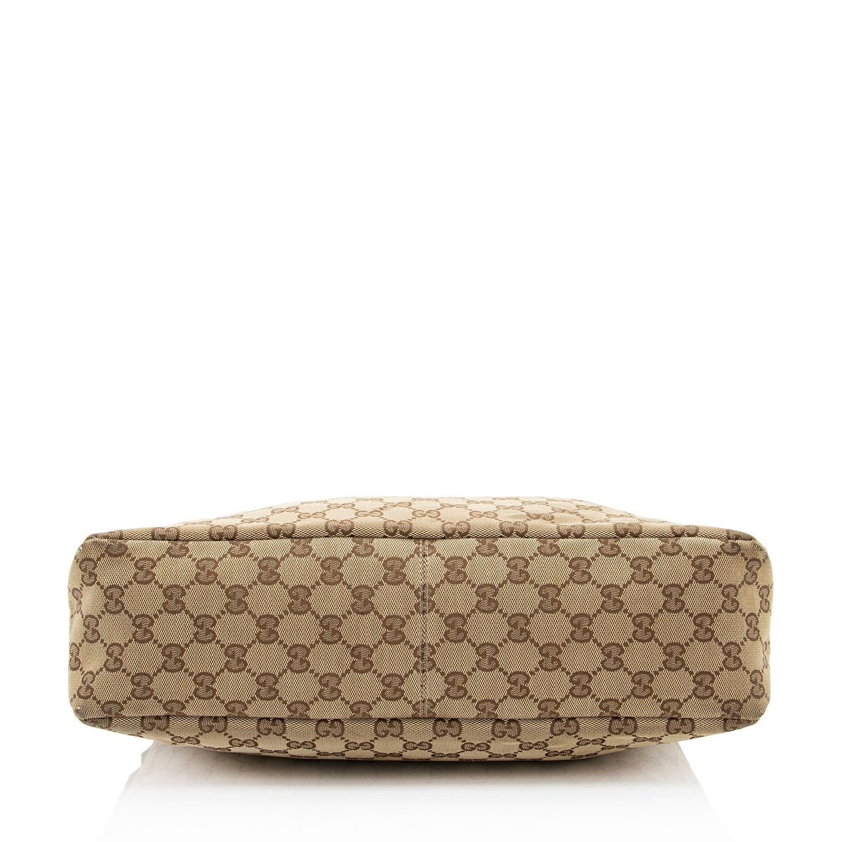 Gucci GG Canvas Horsebit Medium Hobo (SHF-V8RIx7)