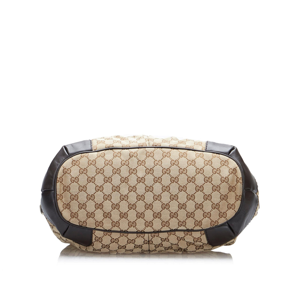 Gucci GG Canvas Sukey Satchel (SHG-D5vFKz)