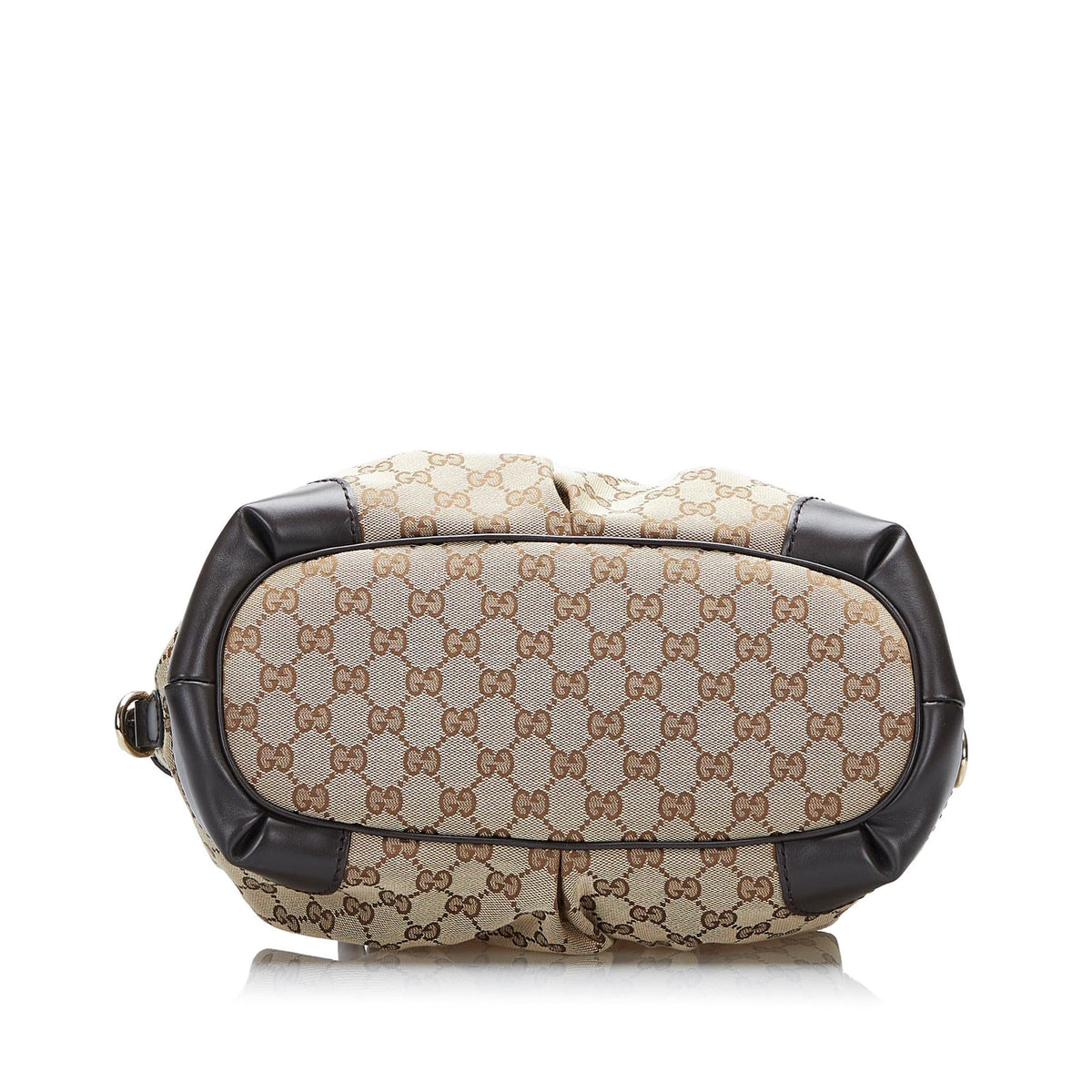 Gucci GG Canvas Sukey Satchel (SHG-OSM9gR)