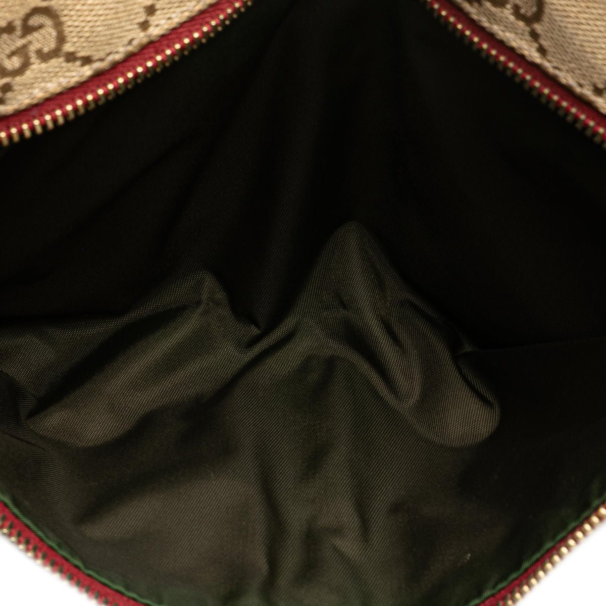 Gucci GG Canvas Web Double Pocket Belt Bag