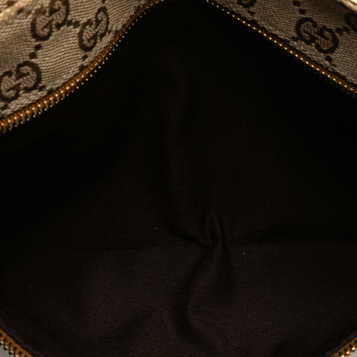 Gucci GG Canvas Web Double Pocket Belt Bag