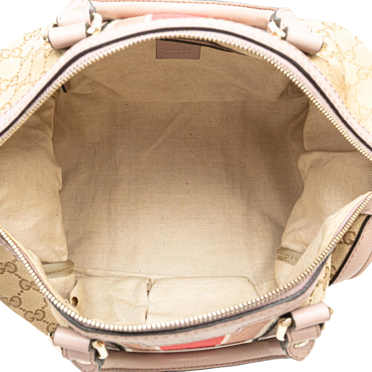 Gucci GG Canvas Web Joy Boston Bag