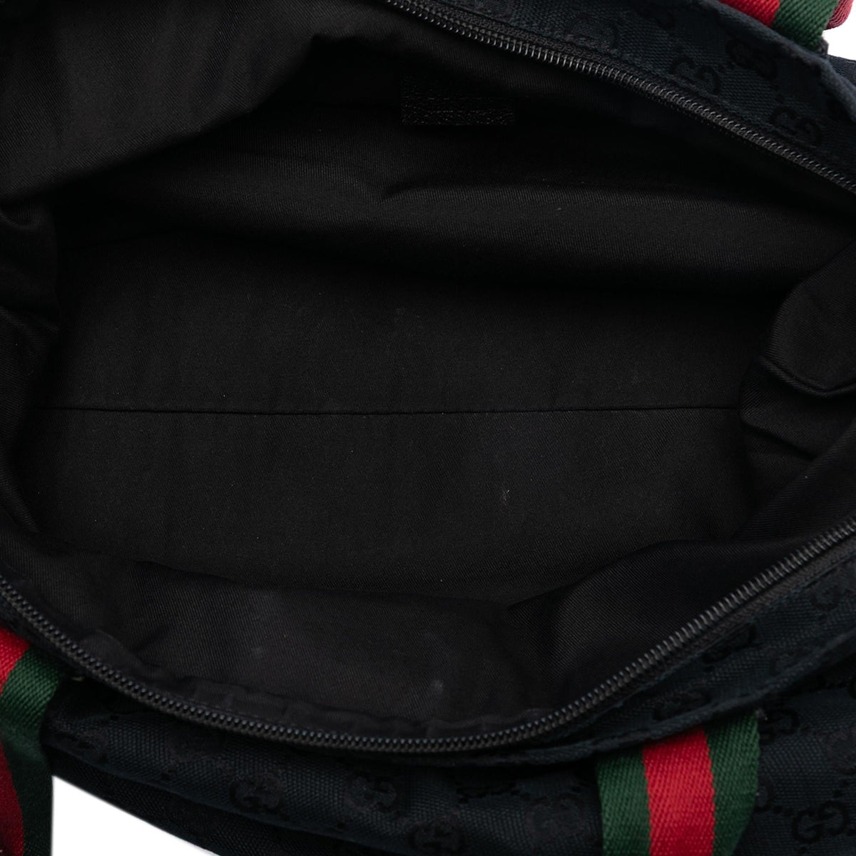 Gucci GG Canvas Web Tote