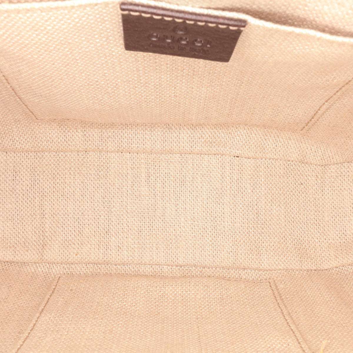 Gucci GG Canvas Webby Bee Camera Bag