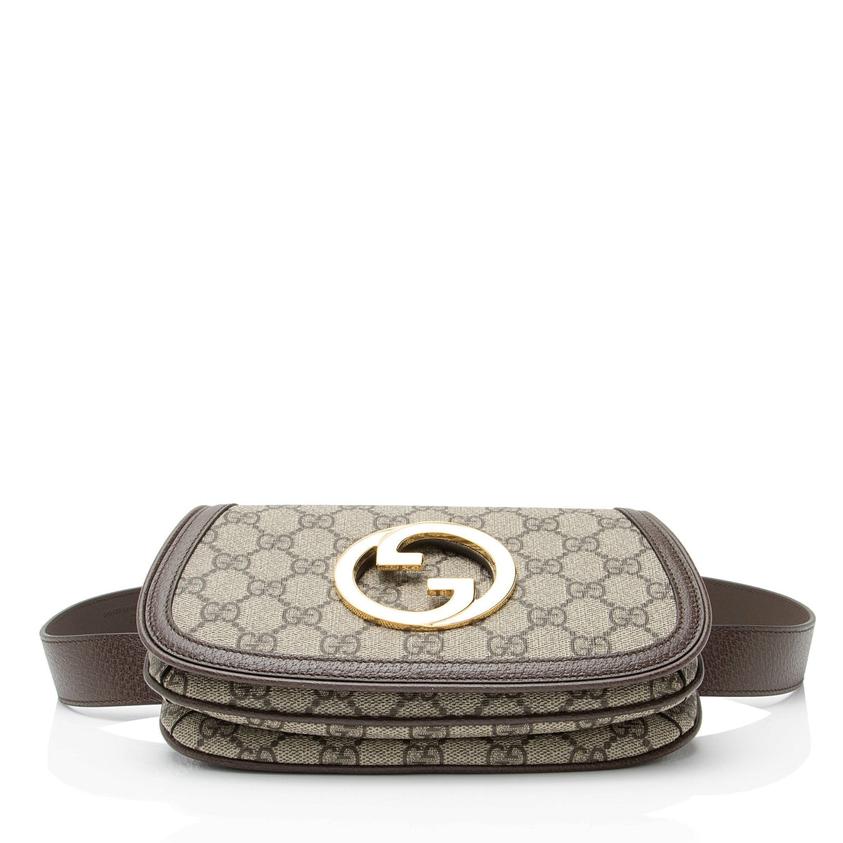 Gucci GG Supreme Blondie Flap Belt Bag - Size 40 / 100