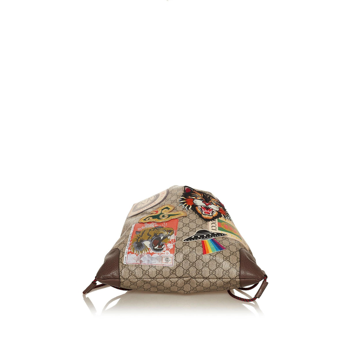 Gucci GG Supreme Courrier Drawstring Backpack (SHG-29536)
