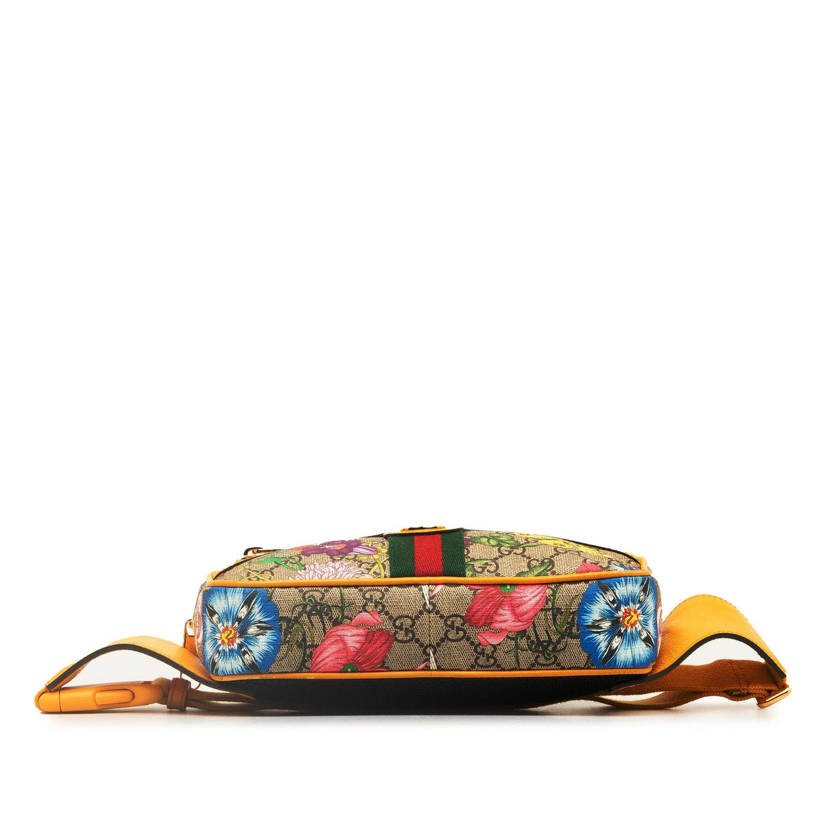 Gucci GG Supreme Flora Ophidia Belt Bag (SHG-UCSEwH)