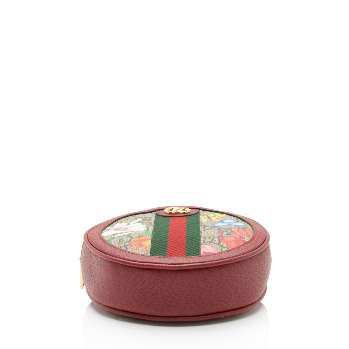 Gucci GG Supreme Flora Ophidia Round Mini Backpack (SHF-YLliBe)