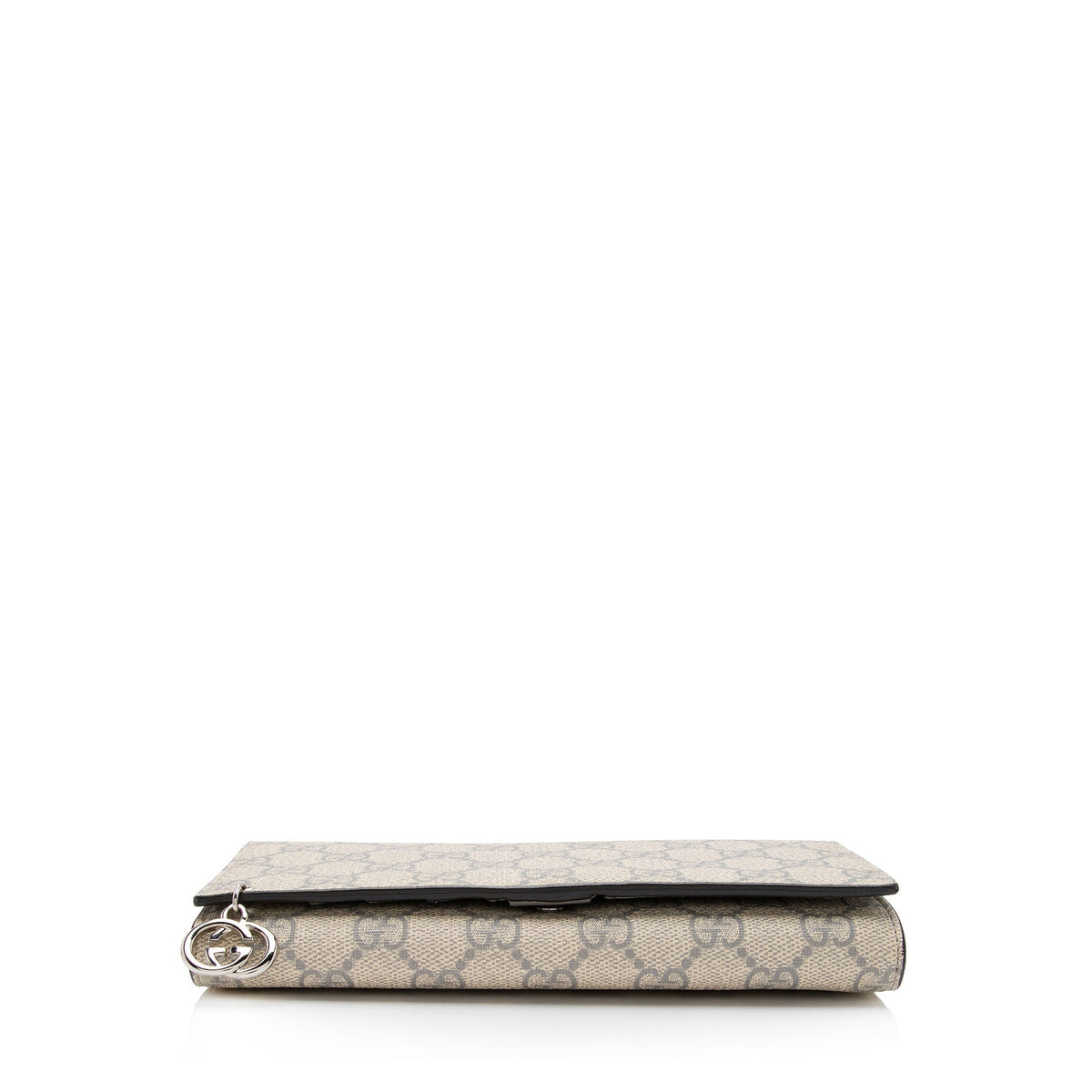 Gucci GG Supreme Interlocking G Wallet on Chain Bag (SHF-lSPCY3)