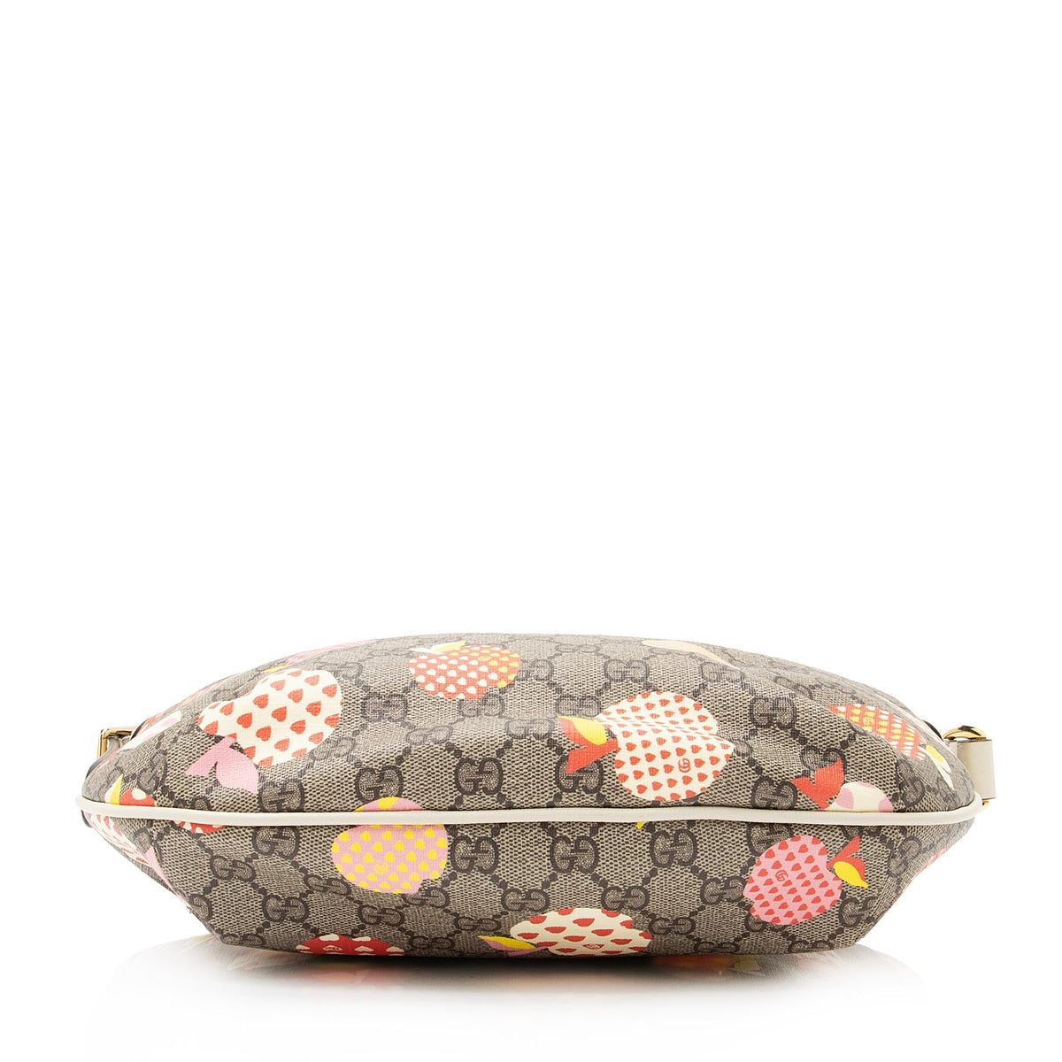 Gucci GG Supreme Les Pommes Half Moon Hobo (SHF-23192)