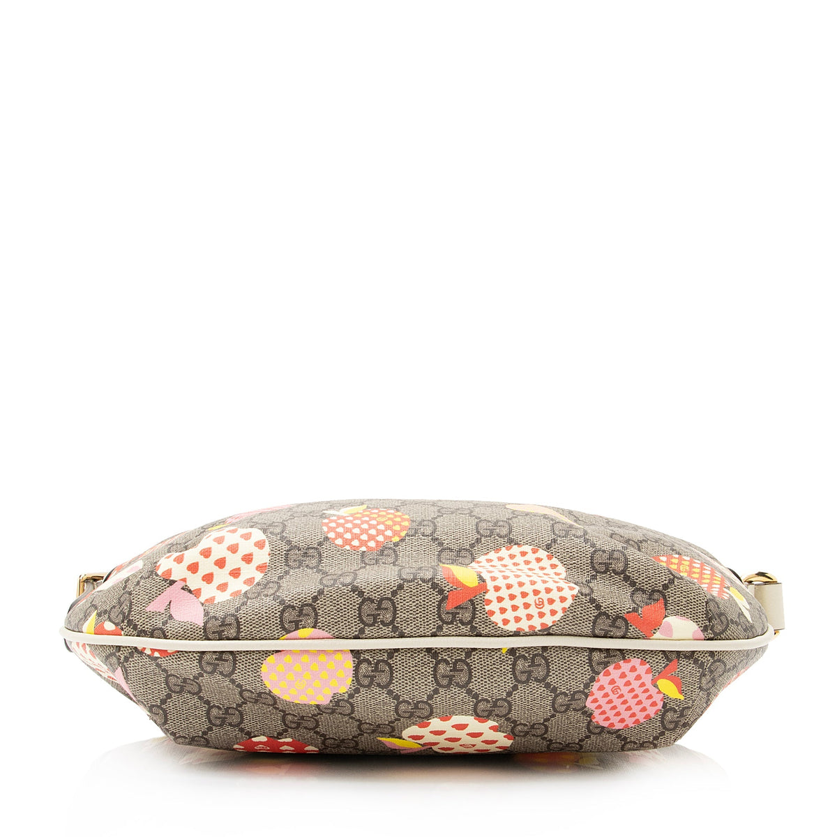 Gucci GG Supreme Les Pommes Half Moon Hobo (SHF-23891)