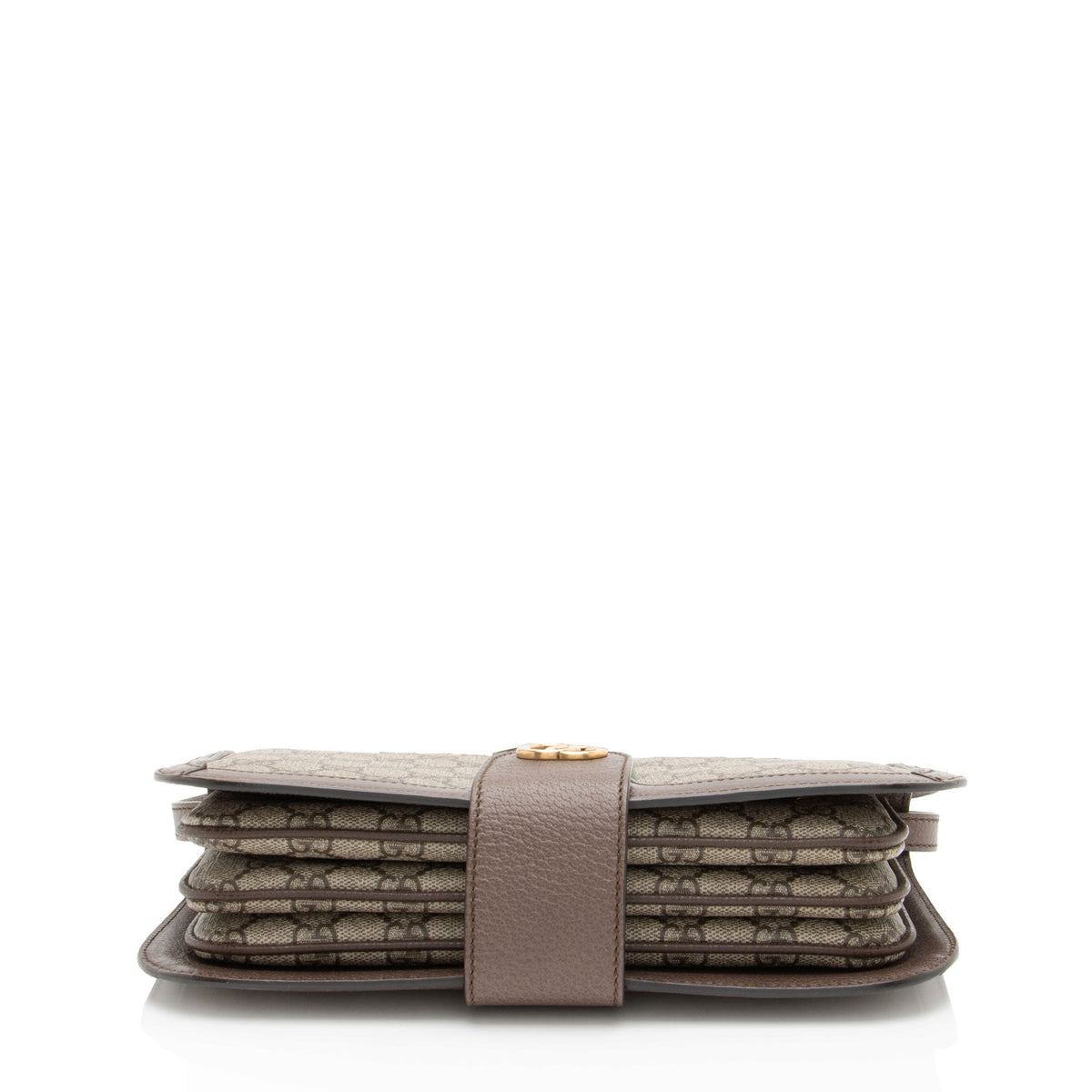 Gucci GG Supreme Ophidia Flap E/W Messenger Bag