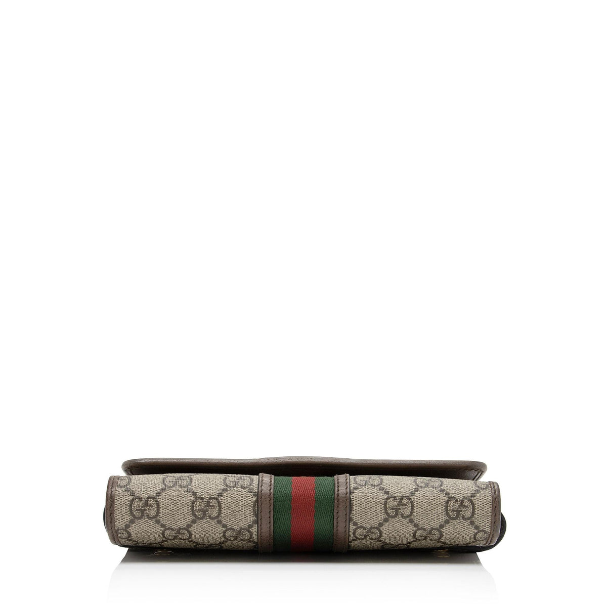 Gucci GG Supreme Ophidia Tri-Fold Wallet Crossbody Bag (SHF-qymUM5)
