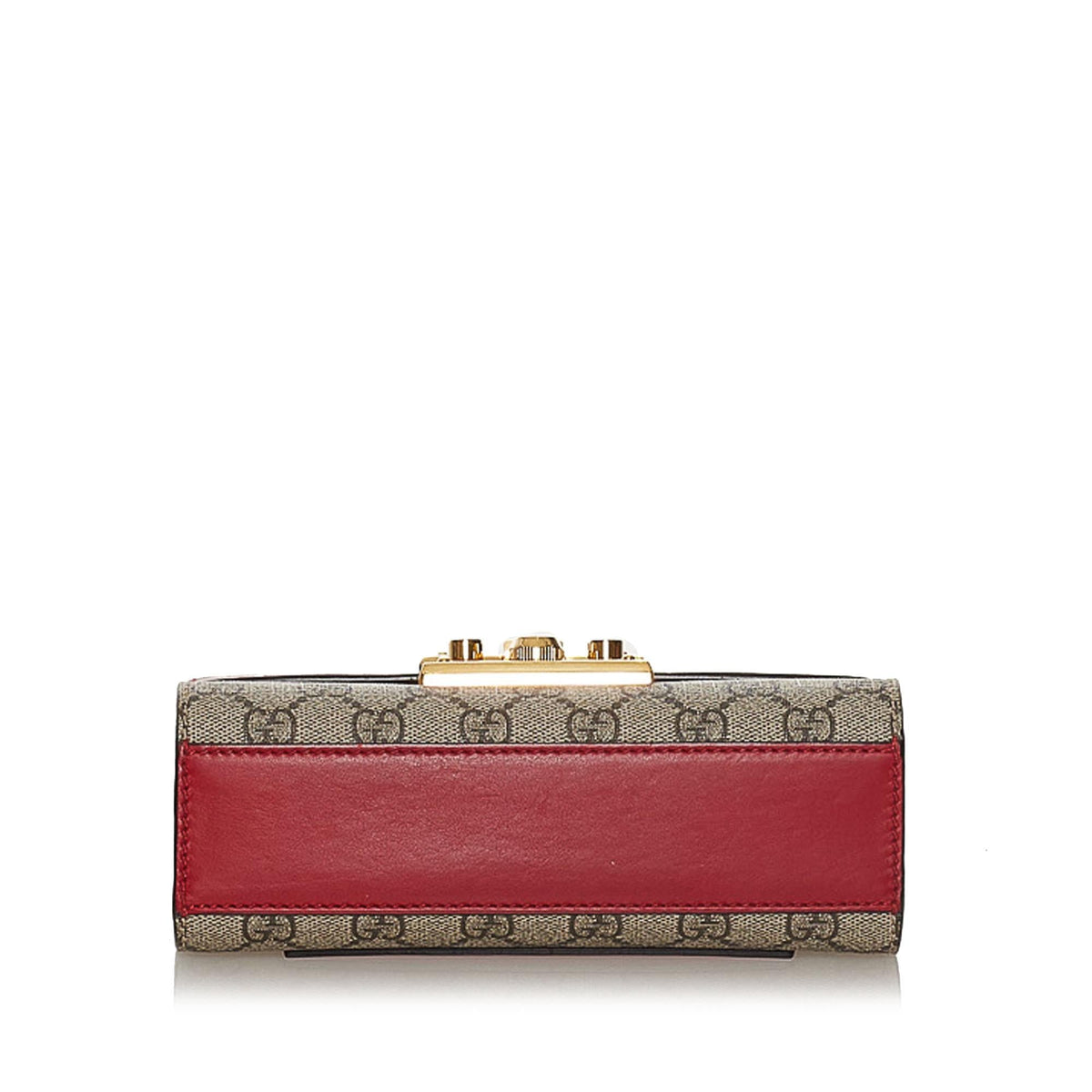 Gucci GG Supreme Padlock Crossbody Bag (SHG-34078)