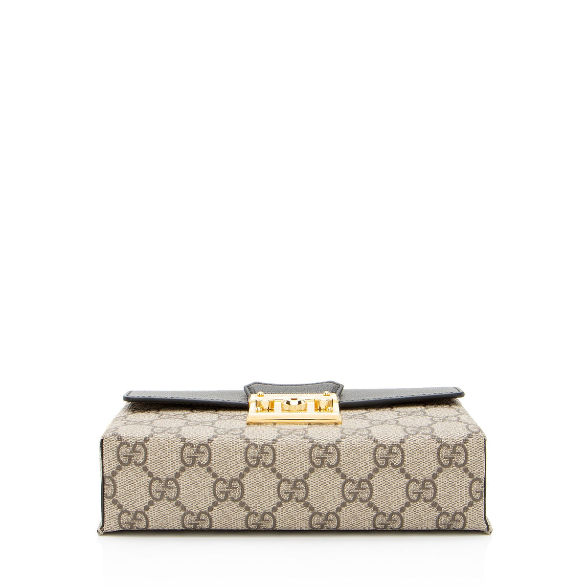 Gucci GG Supreme Padlock Mini Top Handle (SHF-FAO7fq)