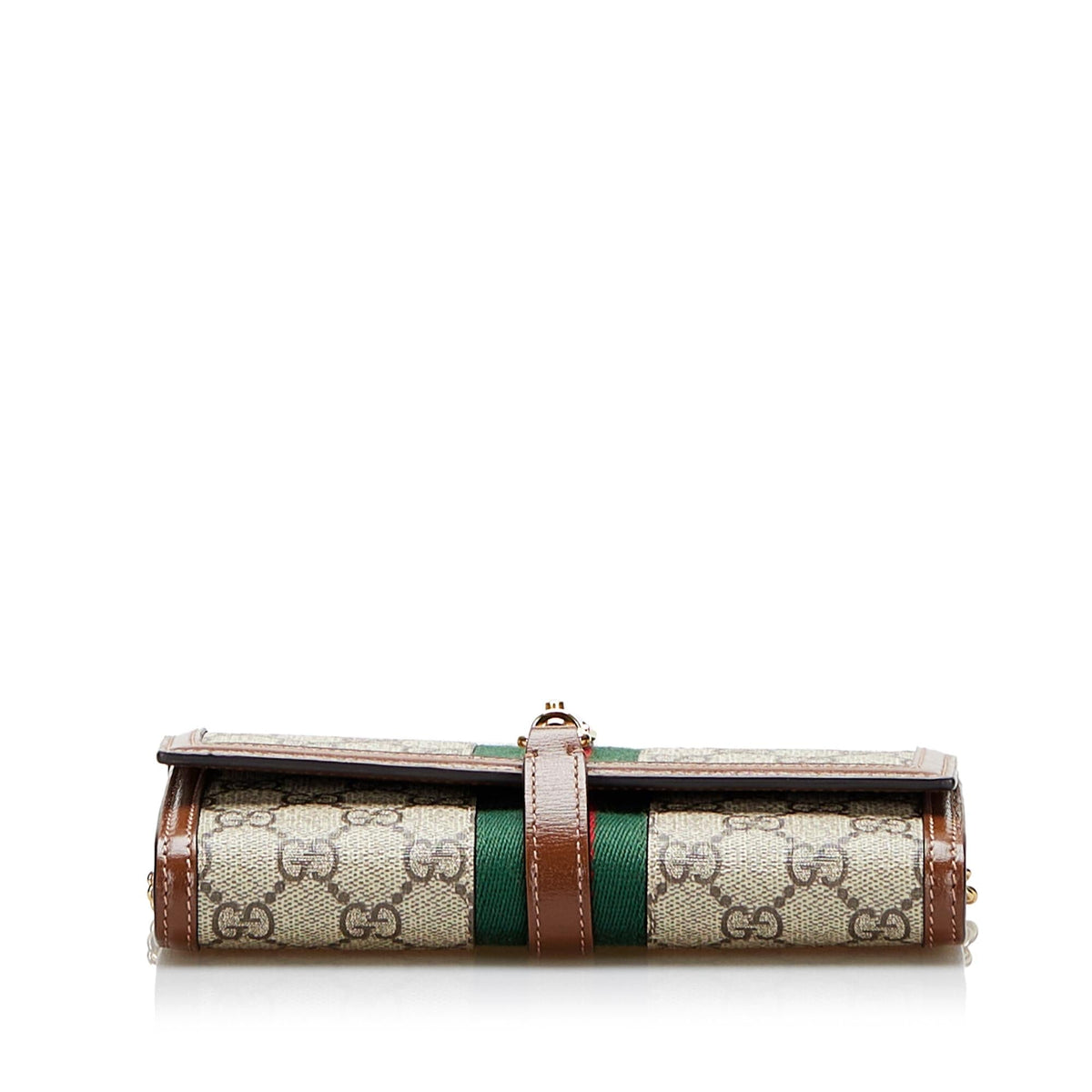 Gucci GG Supreme Web Jackie 1961 Wallet On Chain (SHG-8j7oXh)
