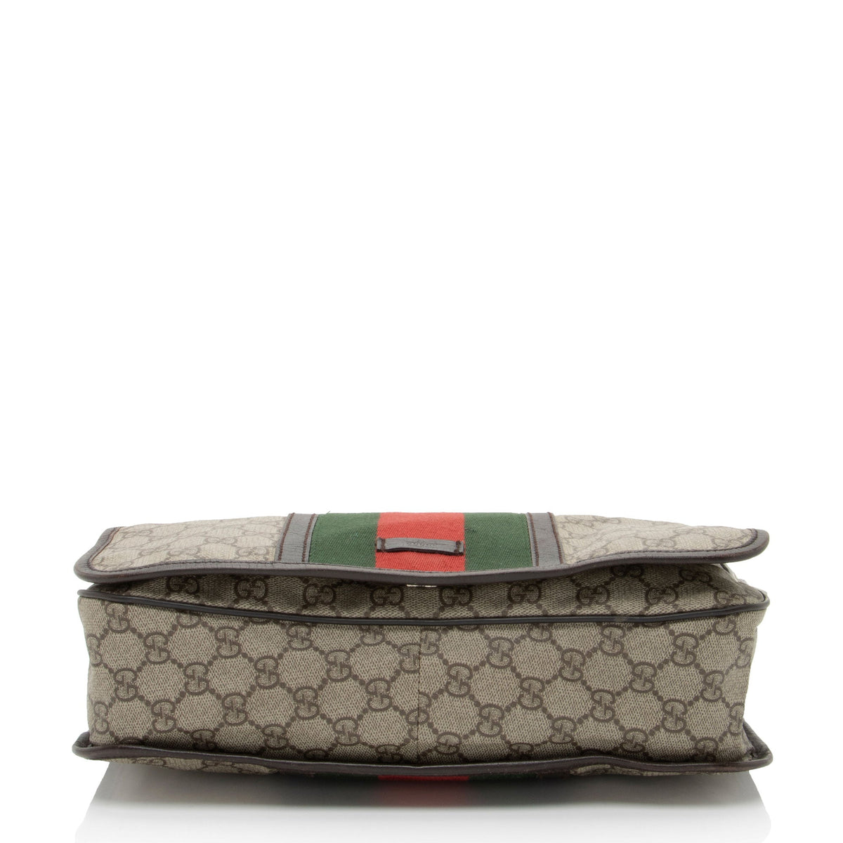 Gucci GG Supreme Web Medium Flap Messenger