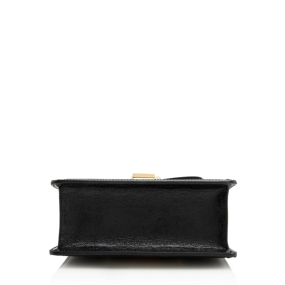 Gucci GG Velvet Sylvie Mini Satchel (SHF-22913)