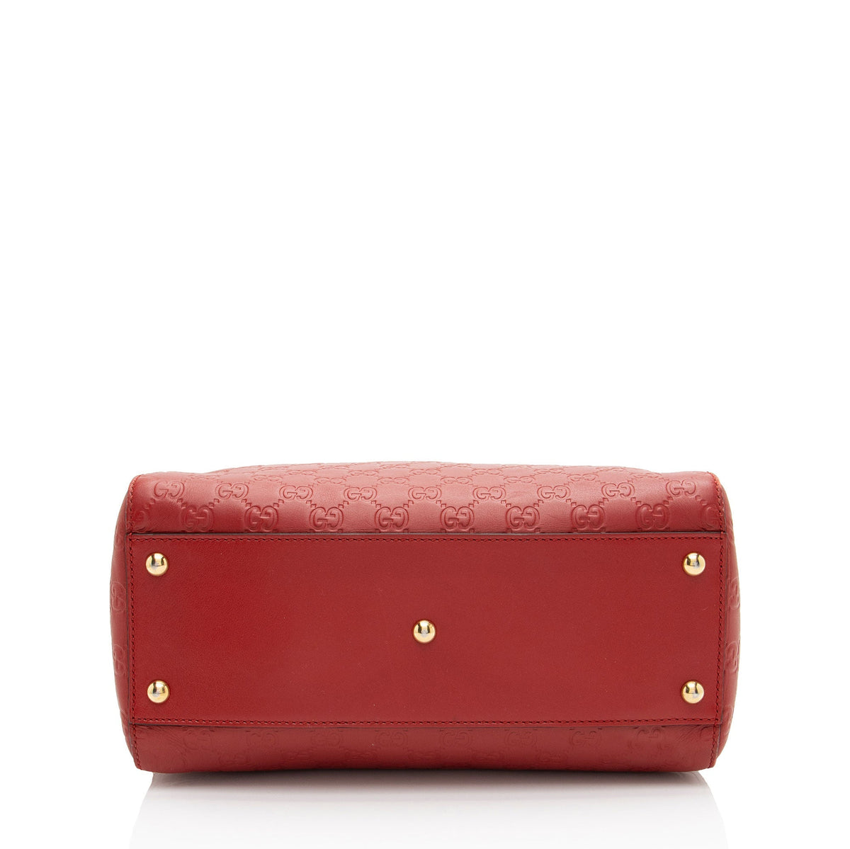 Gucci Guccissima Leather Boston Bag