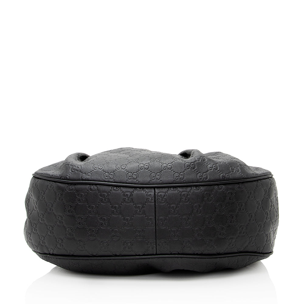 Gucci Guccissima Leather Sukey Hobo (SHF-21862)