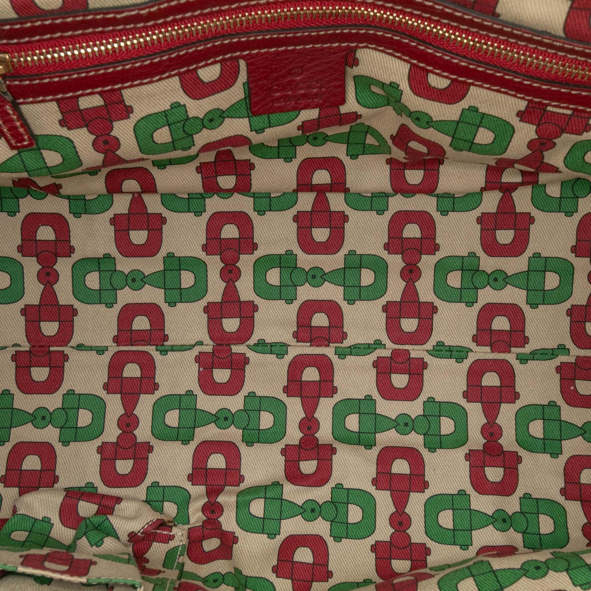 Gucci Guccissima Trimmed Leather Signoria Handbag