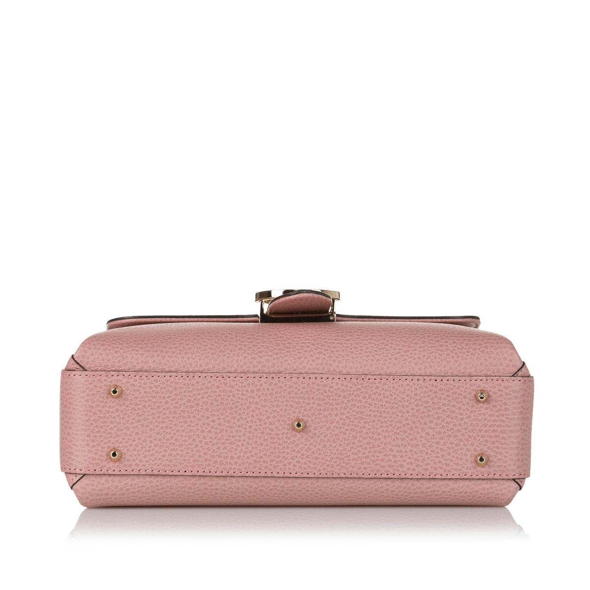 Gucci Interlocking G Leather Satchel (SHG-31610)