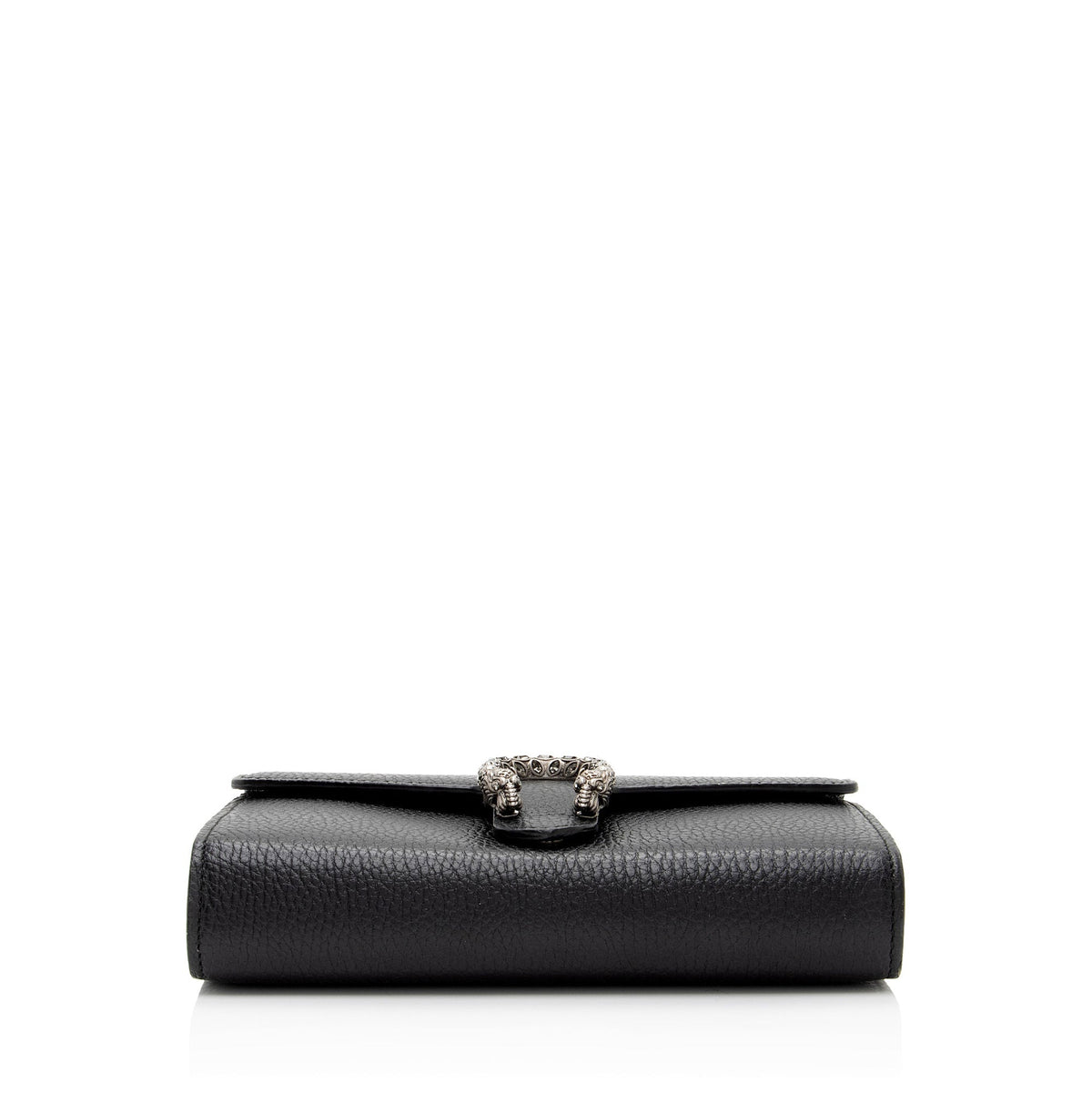 Gucci Leather Crystal Dionysus Chain Wallet (SHF-ZZjfuU)