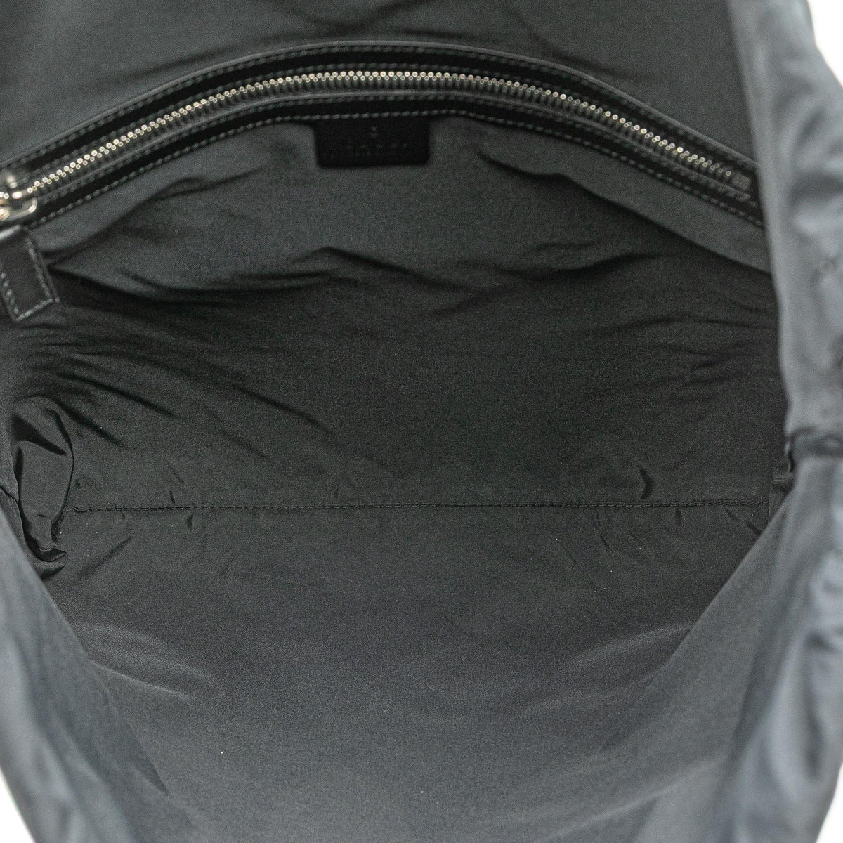 Gucci Leather Gucci Ghost Drawstring Backpack