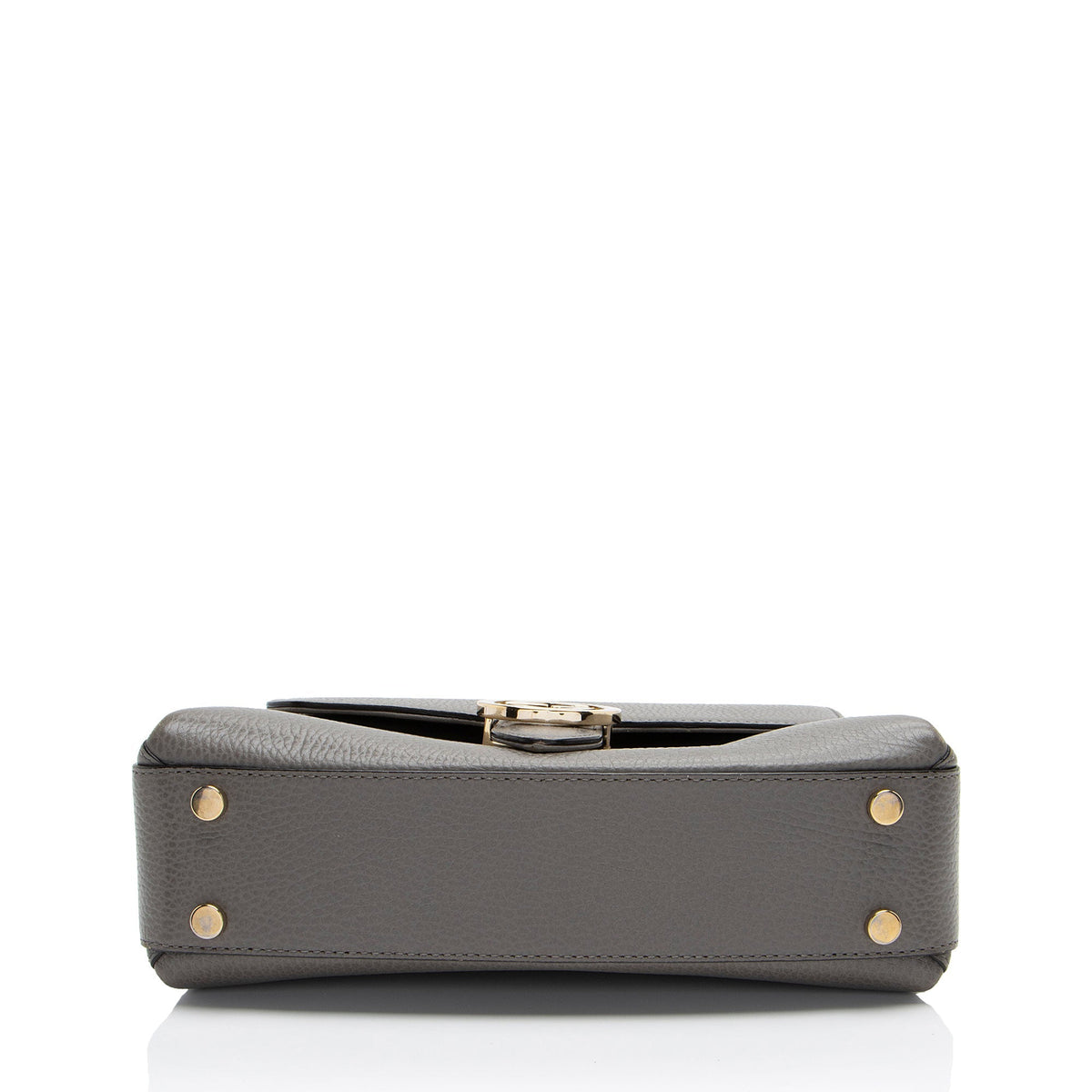 Gucci Leather Interlocking G Small Top Handle (SHF-ug7uku)