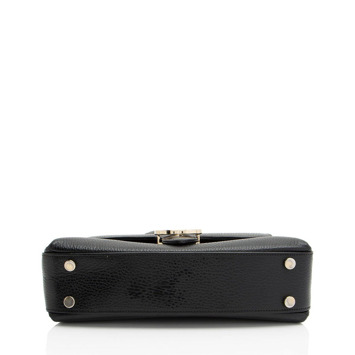 Gucci Leather Interlocking G Small Top Handle (SHF-WY9c47)