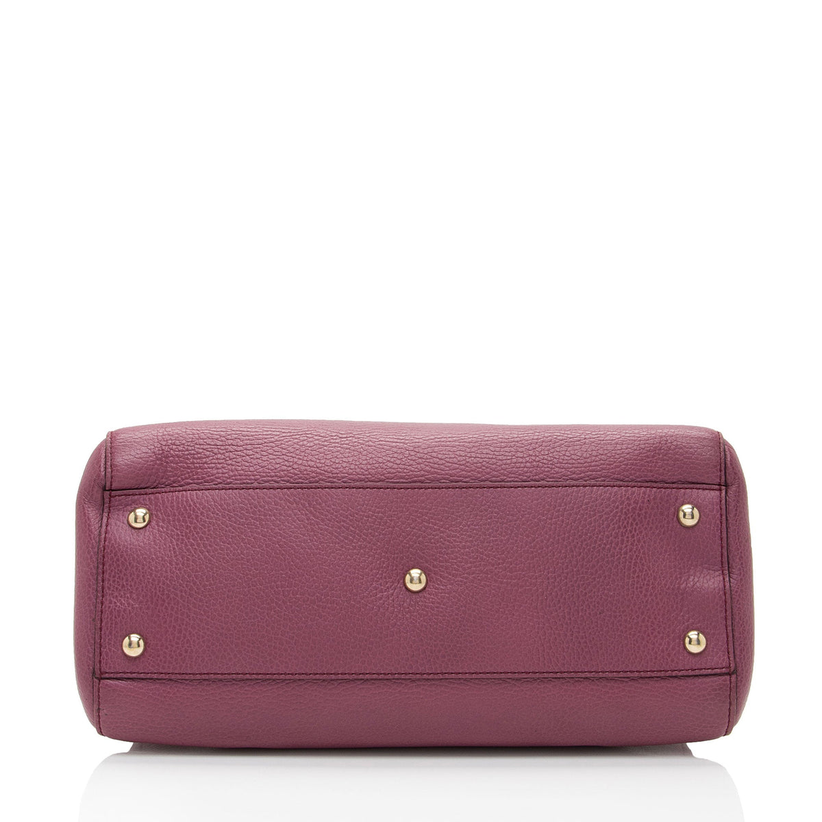 Gucci Leather Lady Dollar Satchel