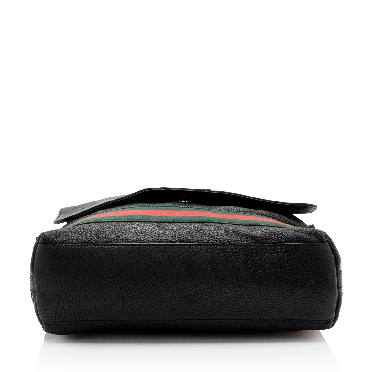 Gucci Leather Signature Web Messenger (SHF-6F03zC)