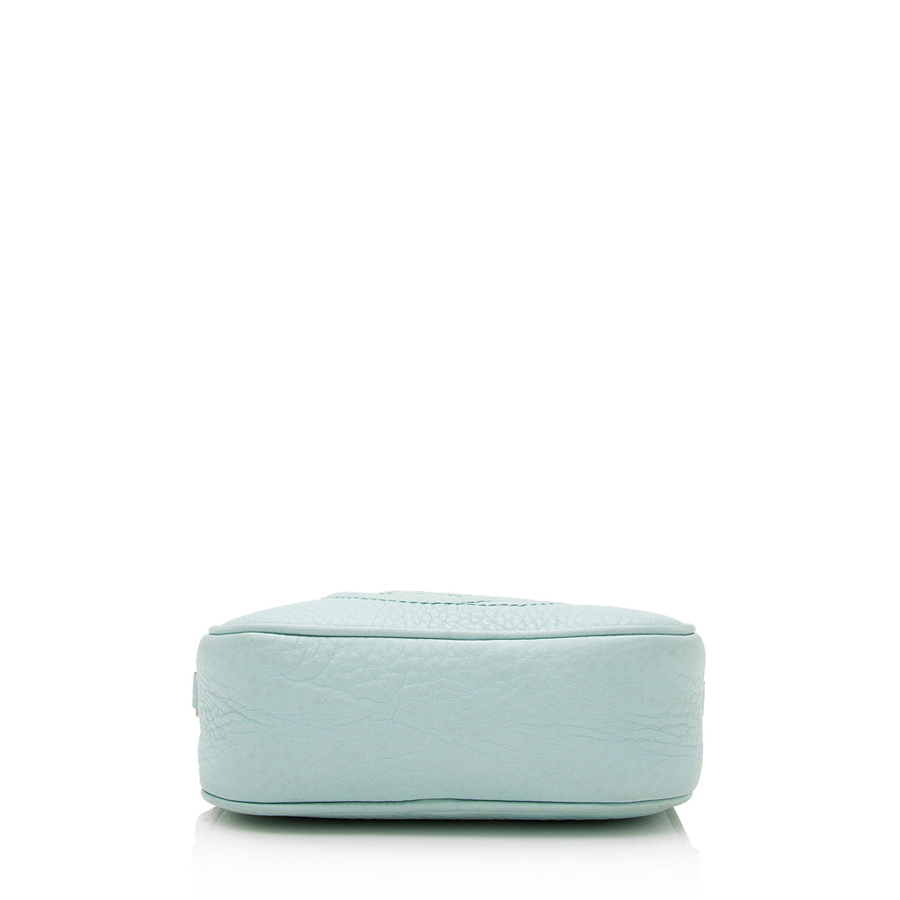 Gucci Leather Soho Mini Messenger Bag (SHF-21983)