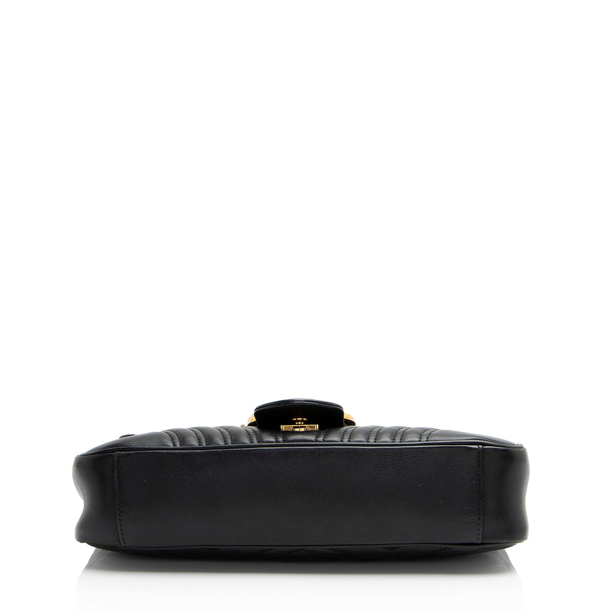 Gucci Matelasse Leather GG Marmont Medium Flap Bag
