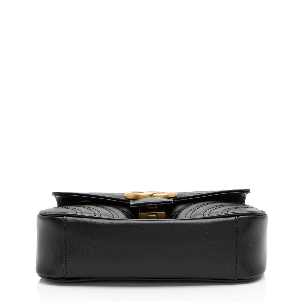 Gucci Matelasse Leather GG Marmont Mini Flap Bag (SHF-w6pN1q)