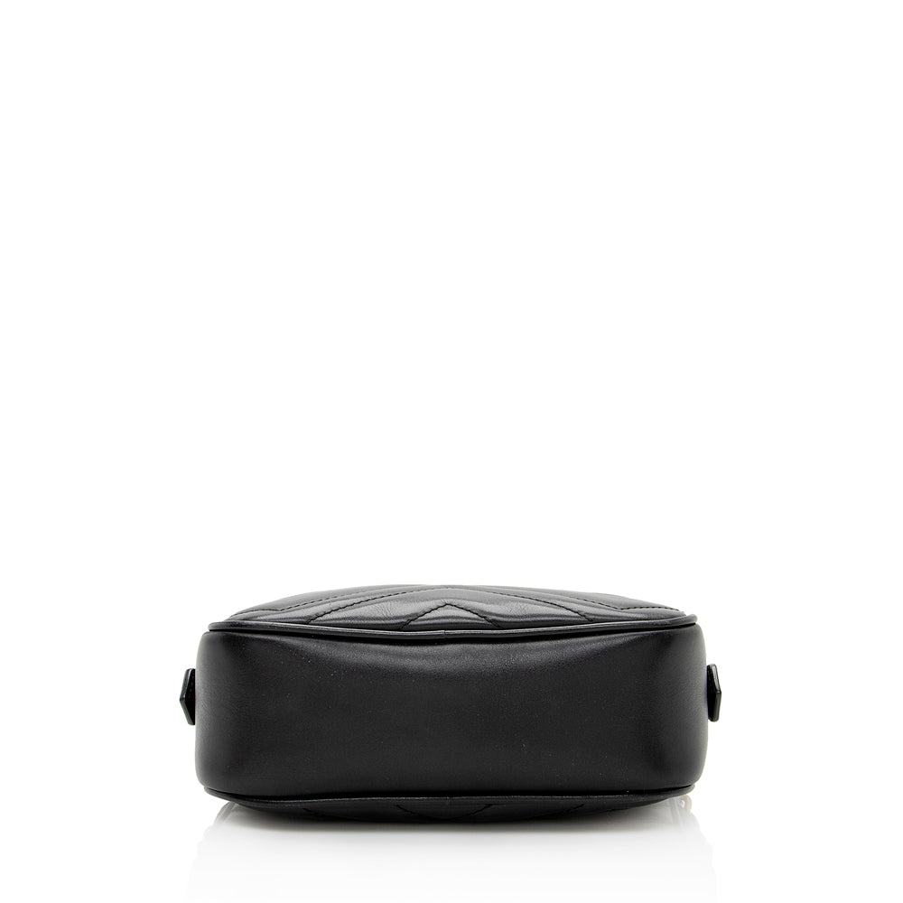 Gucci Matelasse Leather GG Marmont Mini Bag (SHF-20202)