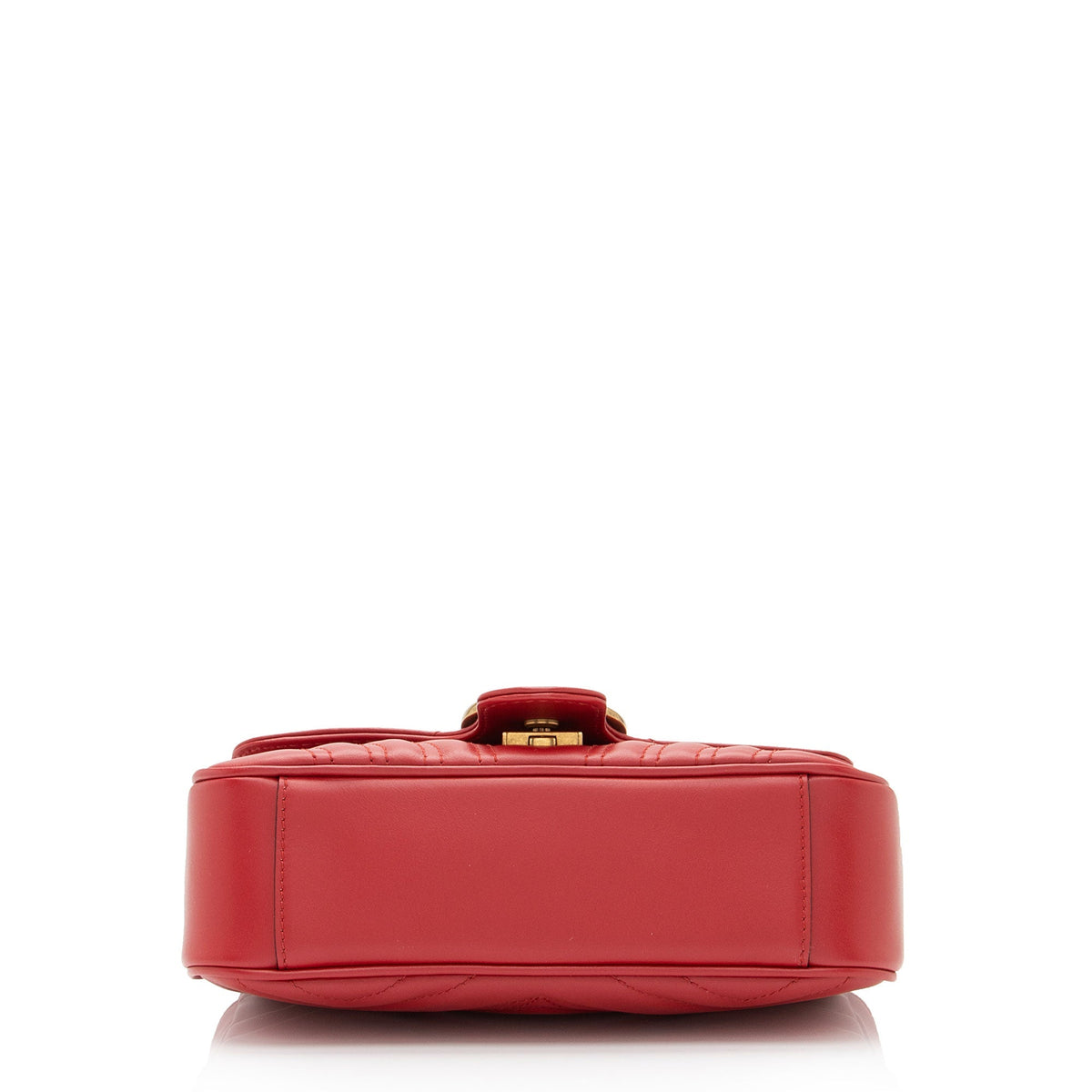 Gucci Matelasse Leather GG Marmont Mini Flap Bag (SHF-w2Ucq0)