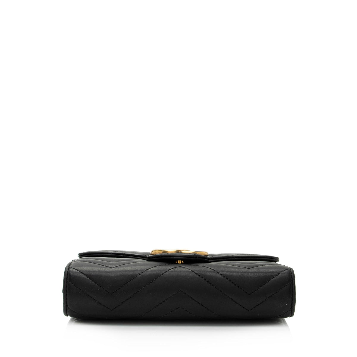 Gucci Matelasse Leather GG Marmont Mini Wallet on Chain Bag (SHF-2W0NuI)