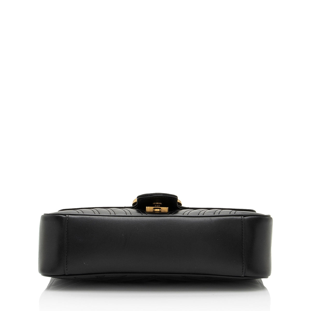 Gucci Matelasse Leather GG Marmont Small Flap Bag (SHF-Bvjama)