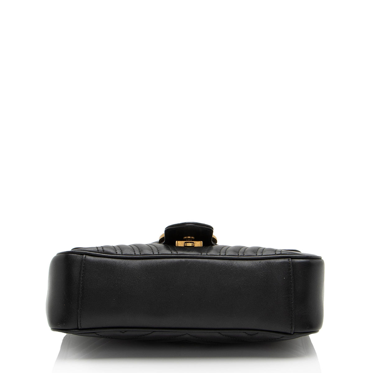 Gucci Matelasse Leather GG Marmont Small Flap Bag (SHF-PLODJy)