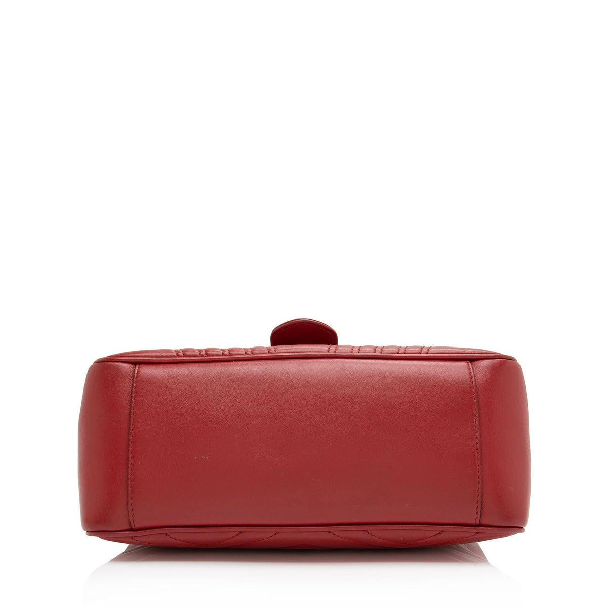 Gucci Matelasse Leather GG Marmont Small Top Handle Bag (SHF-b8y4T7)