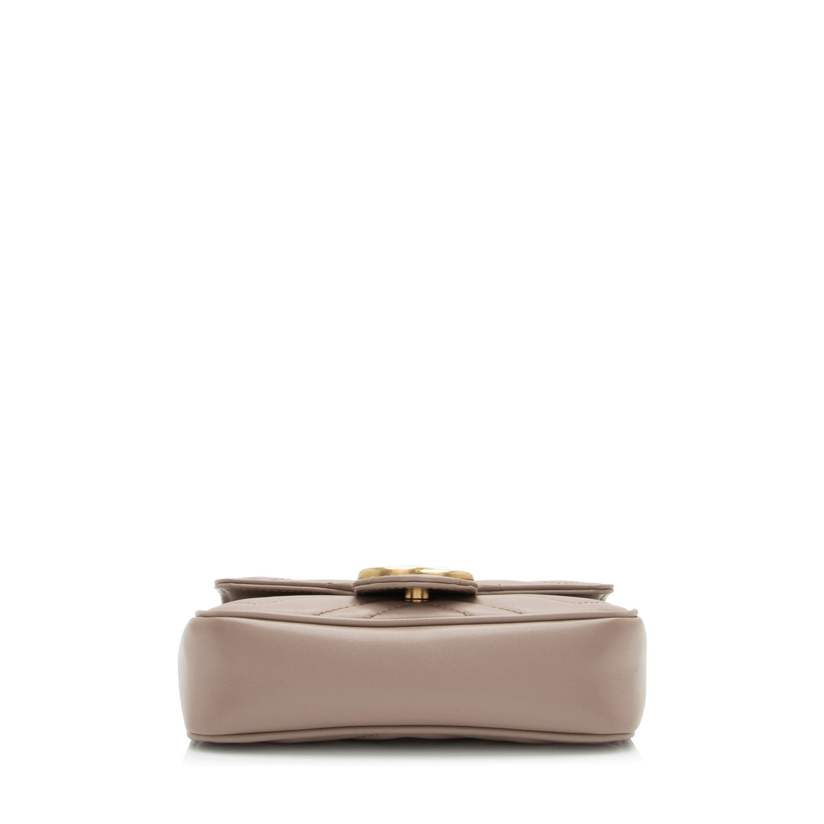 Gucci Matelasse Leather GG Marmont Super Mini Flap Bag (SHF-TvhWqj)