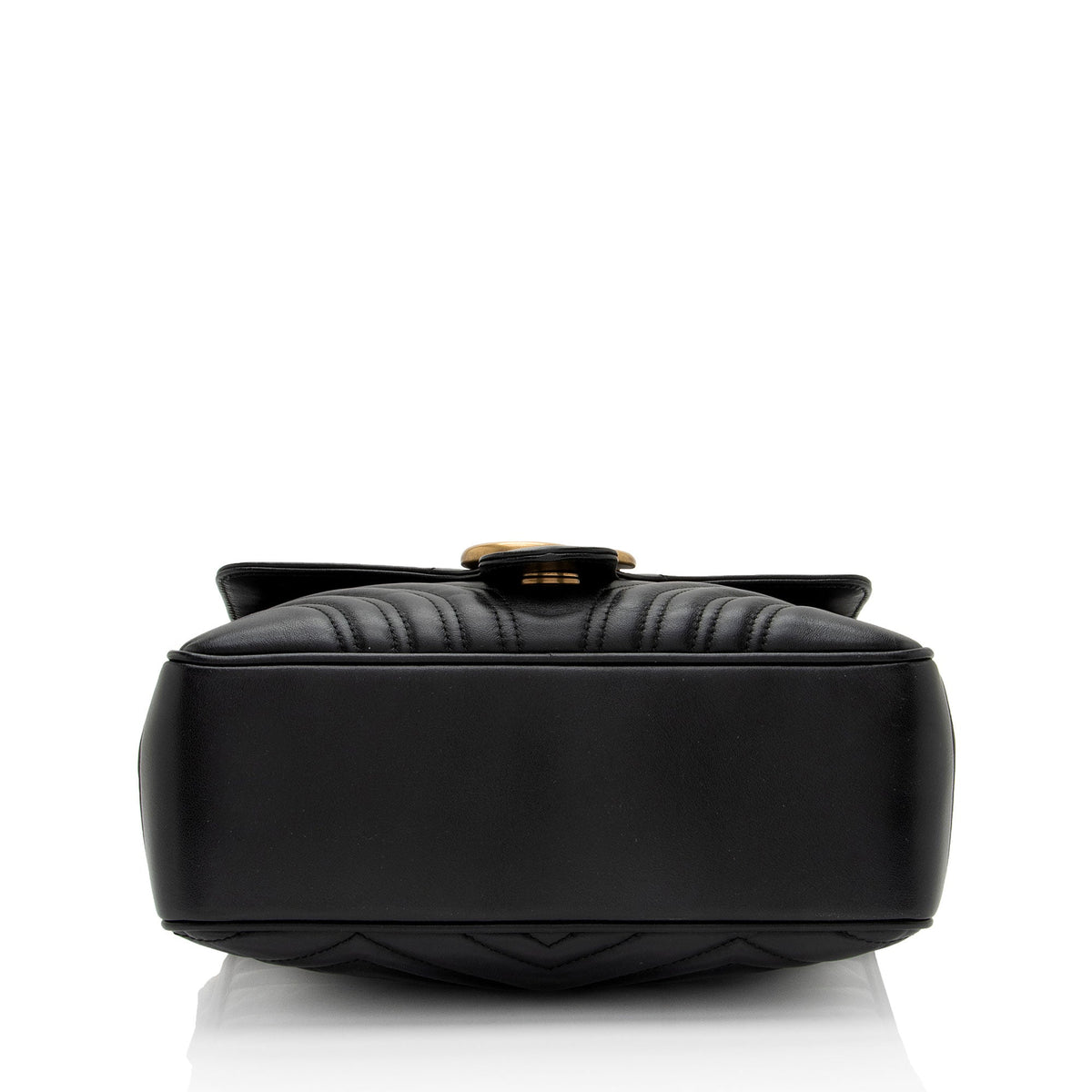 Gucci Matelasse Leather GG Marmont Zip Around Top Handle (SHF-czZJyD)