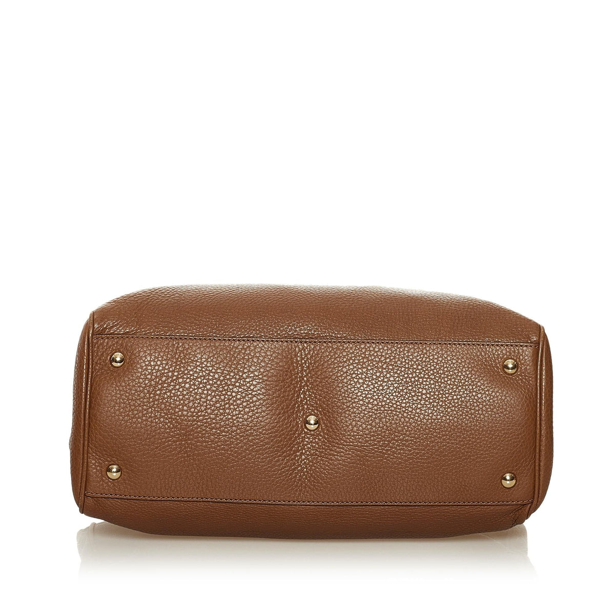 Gucci Medium Bamboo Shopper Leather Satchel (SHG-34935)