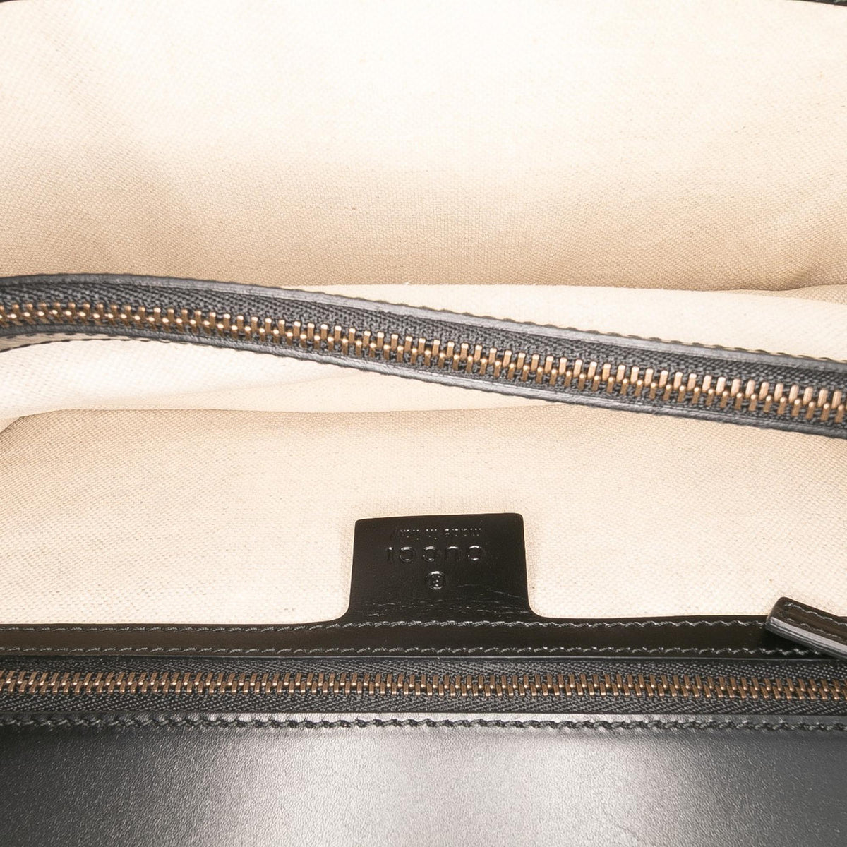 Gucci Medium GG Marmont Leather Chain Flap